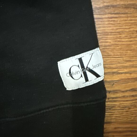 Calvin Klein Hoodie Women’s Large Black Ck Jeans - Picture 5 of 10